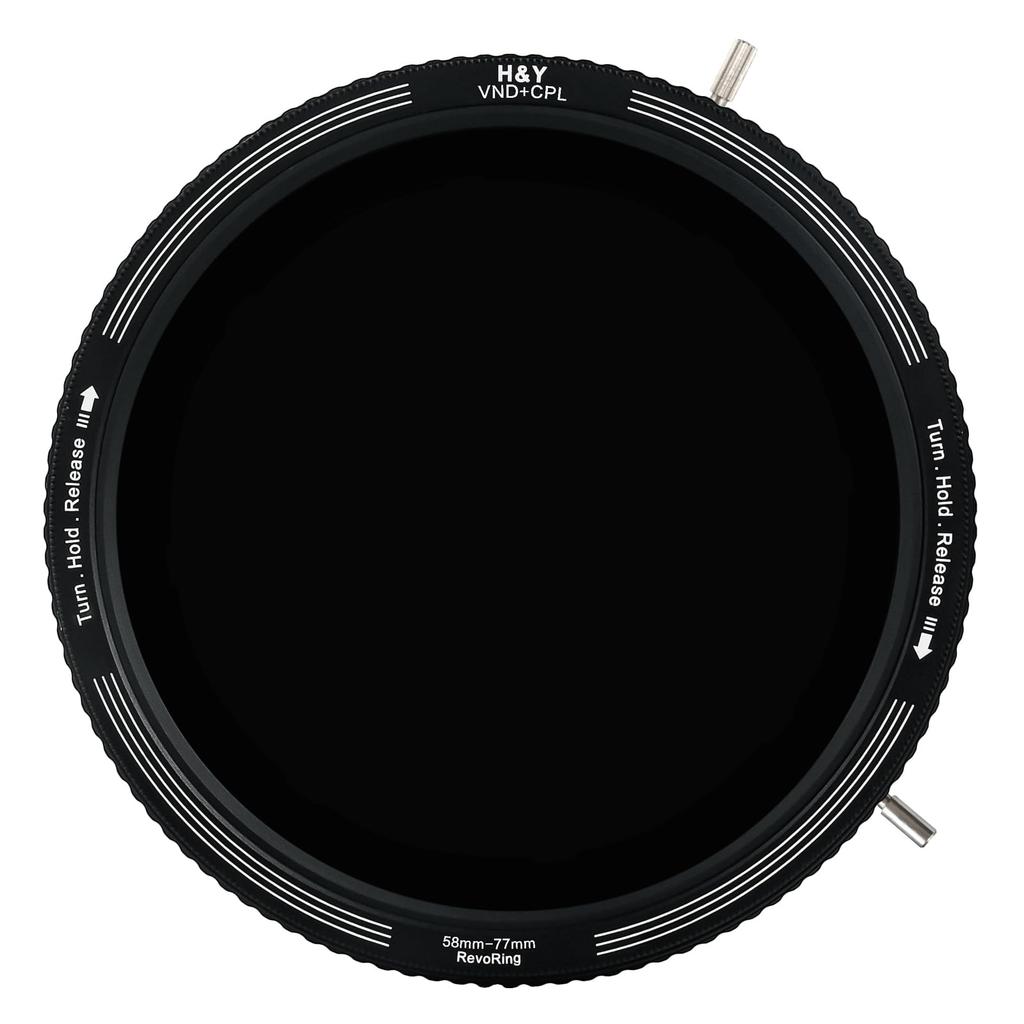 Variable ND Filter PL Filter REVORING Variable Revoring with Variable Adapter Ring Filter Diameter 58mm 62mm 67mm 72mm 77mm Compatible Antistatic