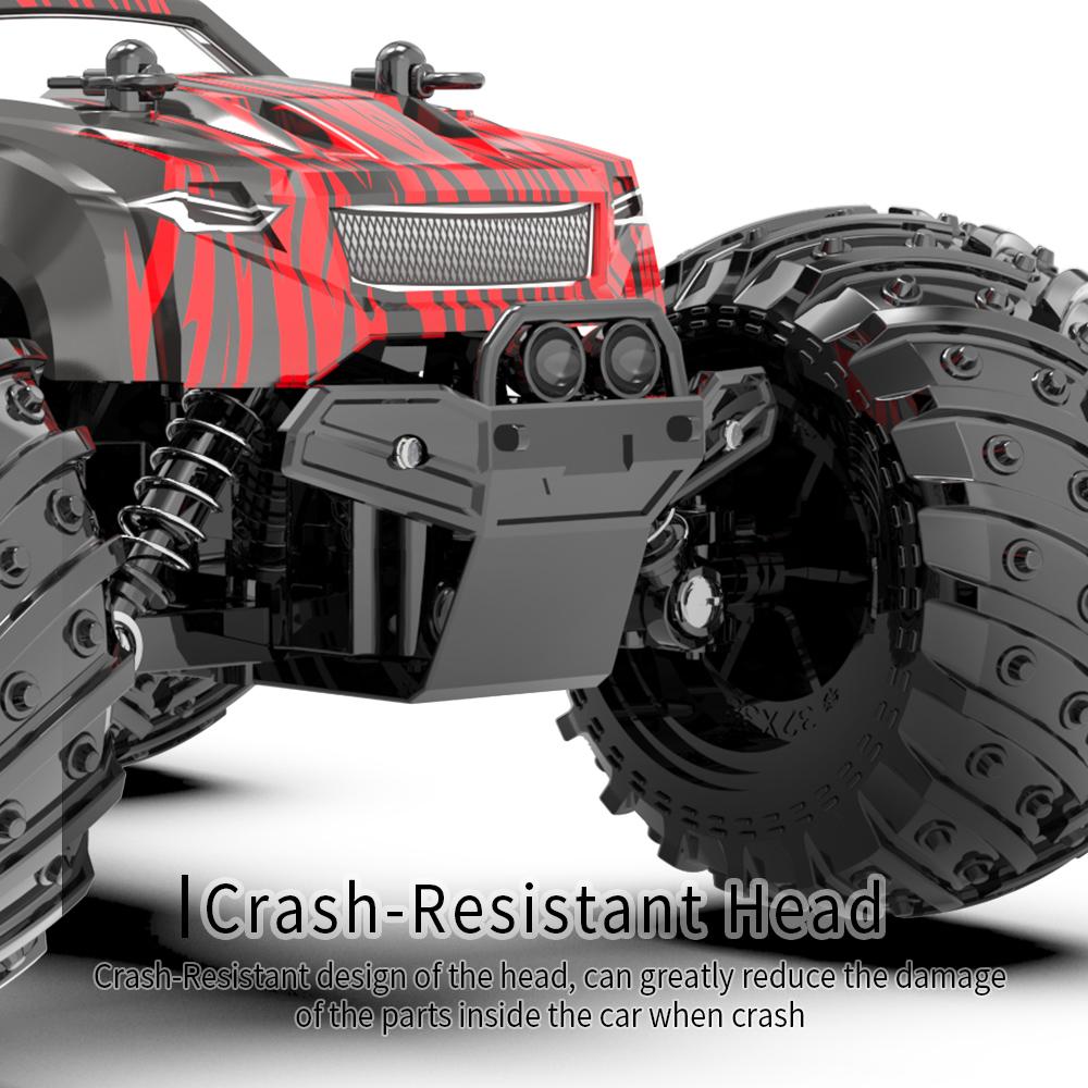 JJRC Q105 1:18 Радиоуправляемая Машинка 25 км/ч Со Светодиодной Подсветкой 2,4G Индукторная RC Внедорожники Высокоскоростной Бесколлекторный Двигатель Детские Игрушки