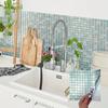 1pcs Self-adhesive Mosaic Tile Sticker 3D Design Peel and Stick Backsplash  Wall Decoration