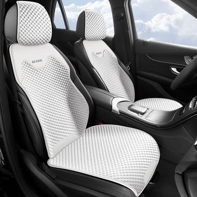 Подушка для автомобильного сиденья Ice Silk с вентиляцией, удобная, прочная, универсальная, раздельная, на все четыре сезона, на переднее сиденье автомобиля