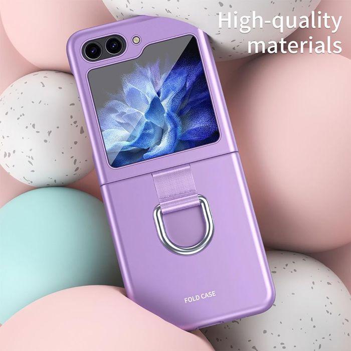 Coque de Protection - BOOLING - pour Samsung Galaxy Z Flip 7 FE - Antichoc - Rigide - Violet
