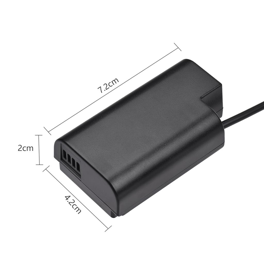 Кабель PD USB TypeC к DMWDCC16, фиктивная батарея, переходник постоянного тока DMWBLJ31, замена для Panasonic LUMIX