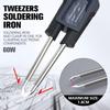 Паяльная станция T12 Tweezers Fas Heating SMD Electronic Components Chip Repair Home Welding Tools With Pylus Iron Handle