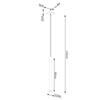 Lampa Wisząca Pastelo 1 G9 Szary Beton Sollux Sl.1271