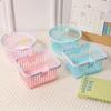 Новый пластиковый органайзер для корзин, портативный ящик для хранения покупок, настольный органайзер для игрушек, фруктов, канцелярских принадлежностей, домашние корзины для хранения