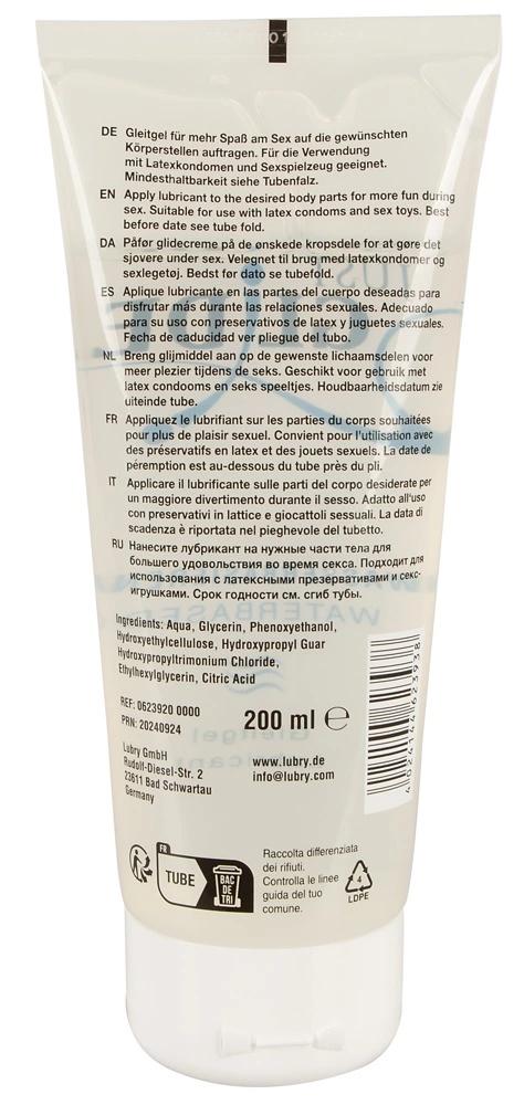 Just Glide - Moisturizing Water-Based Lubricant 200 ml