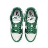 DX5931-100 Nike Dunk Low Michigan State Сатиновый Командный Лесной Зеленый Белый (Женский)