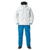 Daiwa Cold Weather Rain Wear Rain Extra High Loft Winter Suit Light Gray L Fishing Max® DW-3207