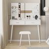 Furniouse туалетный столик с зеркалом, подсветкой, сенсорным выключателем, 3 режима освещения, яркость, регулируемый столовый гарнитур для спальни-студии