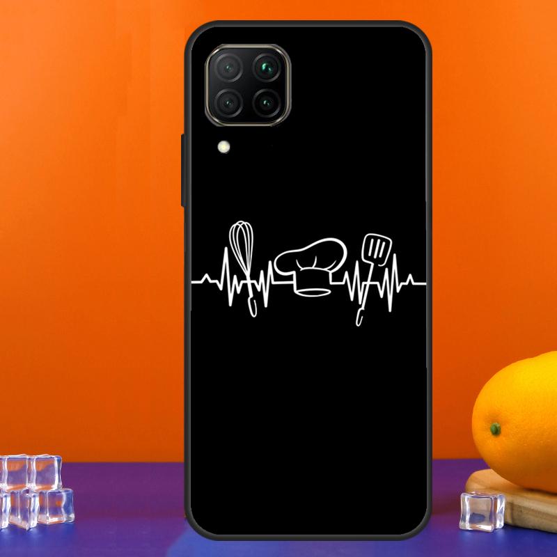 Baker Love Baking Chef For Huawei Nova 9 10 SE 5T 12i 12s 11i Y91 Y90 Y60 Y70 Y72 Y61 P60 Pro P20 P40 P30 Lite Case