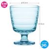 Toyo Sasaki Glass Free Glass Lulac Aqua Blue 240ml Set of 48 Made In Japan Dishwasher Safe Glass Cup Wine Glass Beer Glass Juice Glass Commercial