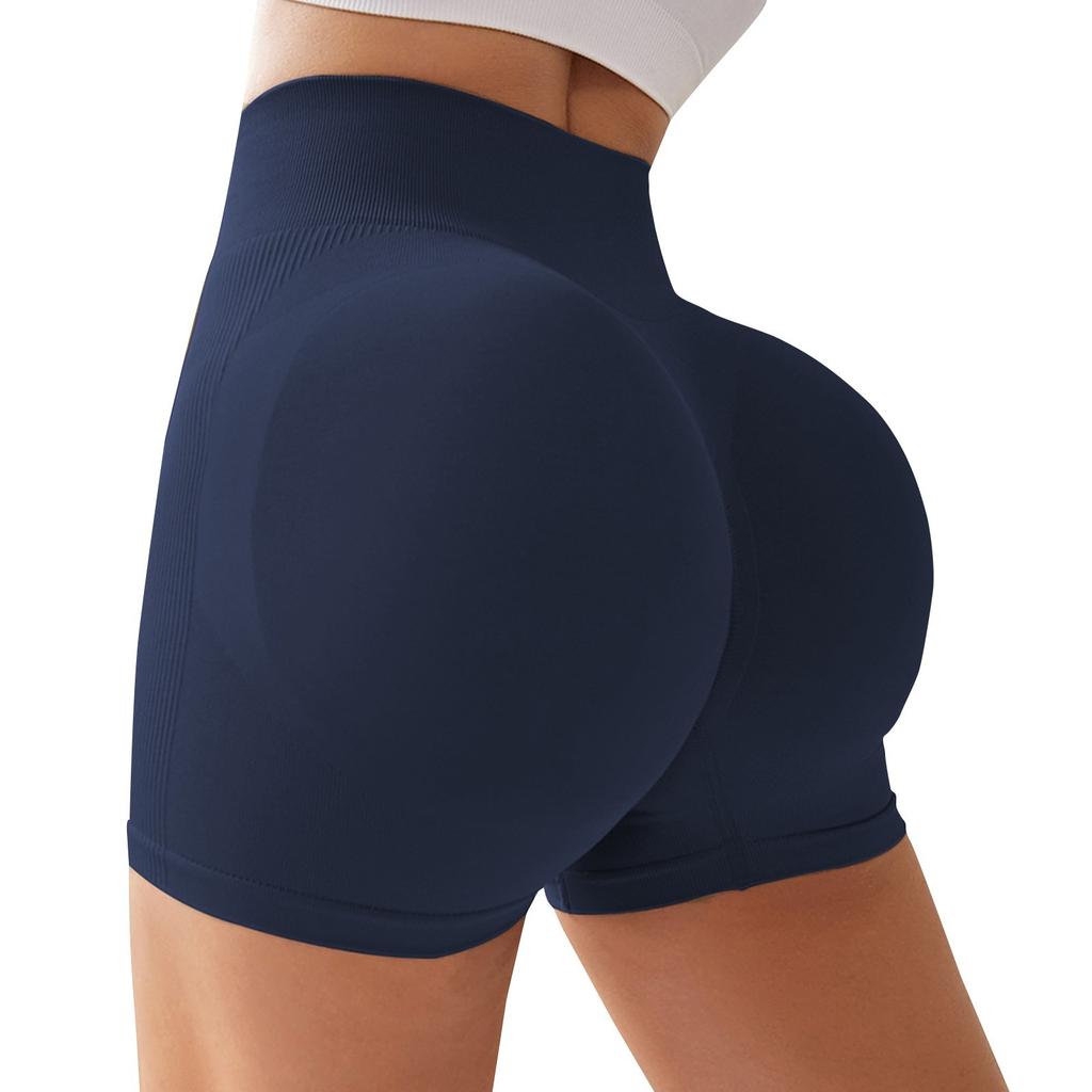 Women's High Waist Peach Lift Hip Sports Shorts Tight Yoga Shorts