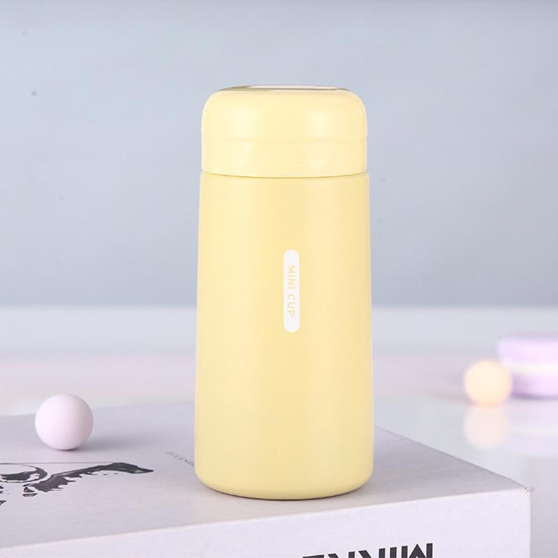 Удобная мини-чашка из нержавеющей стали, ультракомпактная портативная герметичная чашка для воды для мужчин и женщин, студенческая мода