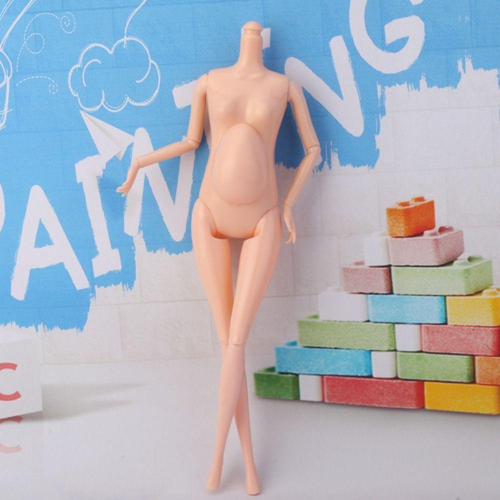 Adjustable Big Belly Nude Doll Toys Removable DIY Movable Girl Dolls Girls Gifts