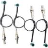 4PCS Oxygen Sensor 1 & 2 for 2001-2010 Ford Explorer 4.0L/4.6L/5.0L Upstream + Downstream