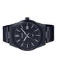 Casio Стандартные аналоговые кварцевые мужские часы из нержавеющей стали с черным ионным покрытием и черным циферблатом MTP-VD03B-1A
