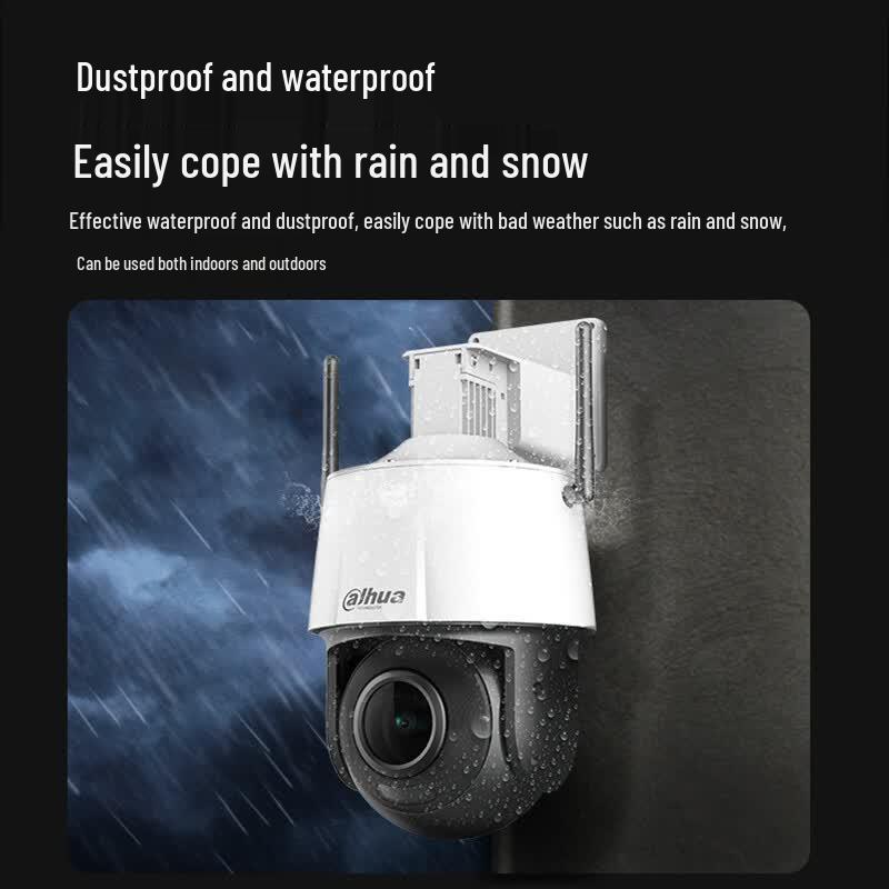 Dahua 4MP AI Wi-Fi PTZ Security Camera CN plug (adapter included)