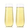 1Pc Champagne Glass Transparent Plastic Whiskey Glass Shatterproof Reusable Drink Cups For Wedding Party Bar Home Wine Glass