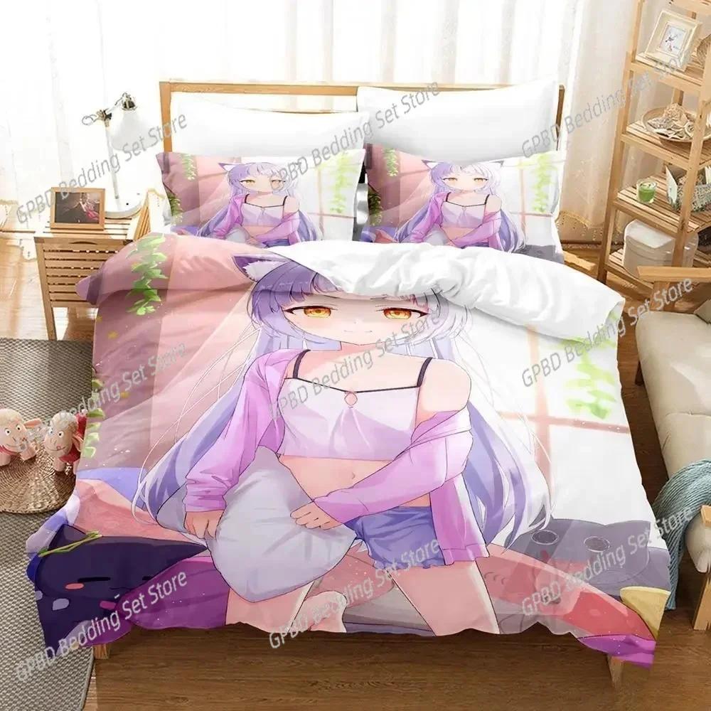 New 3D Print Murasaki Shion Bedding Set Single Twin Double Queen King Cal King Size Bed Linen Set