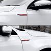 Для VW Volkswagen Jetta MK5 Golf 2 шт. Автомобильный Боковой Молдинг Крыла Эмблема Наклейка Авто Декоративные Аксессуары Для Volkswagen VW GTI R G