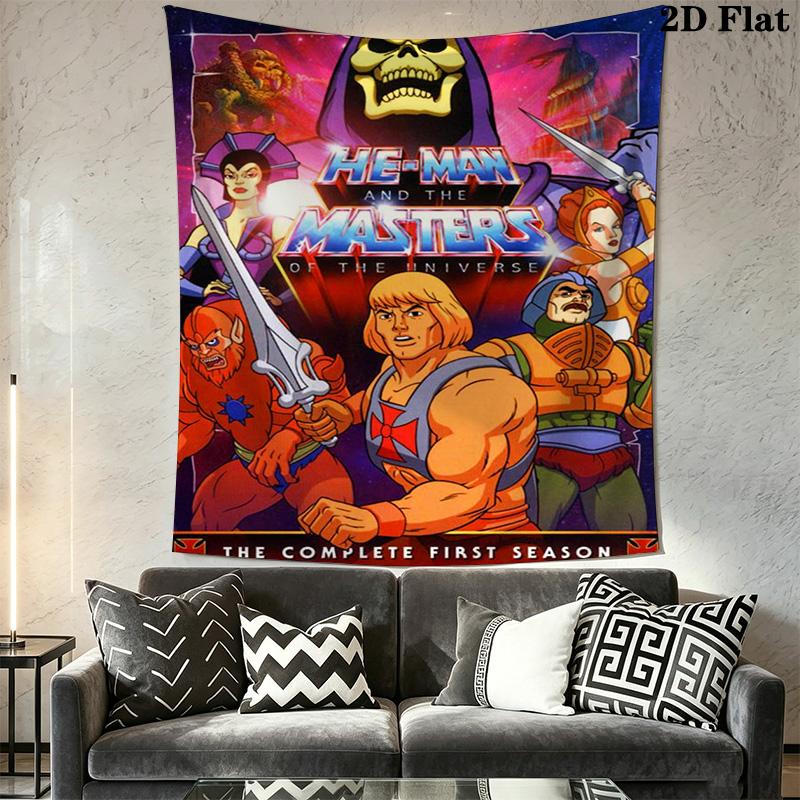 Heman Masters Universe Bedding 1 Duvet Cover 2 Pillowcase Without Core Duvet Cover And Pillowcase Soft And Comfortable