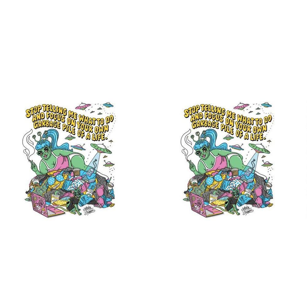 Письмо Shoppe Сосредоточьтесь на своем собственном мусорном кружке