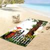 Pippi Langstrumpf Print Beach Towel, Large Soft Quick Dry Towel for Beach Camping Swimming