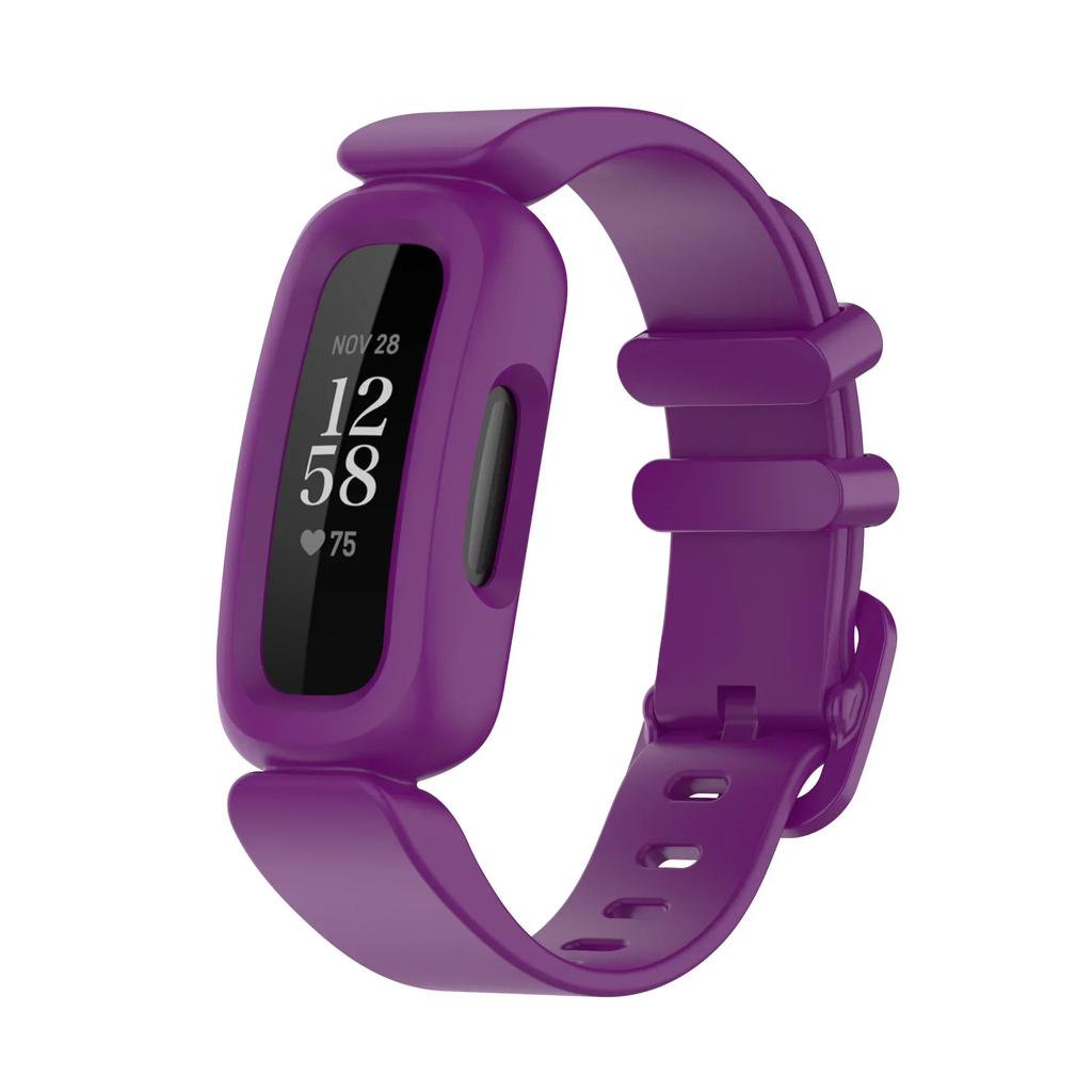 Новый силиконовый браслет на запястье для Fitbit Ace 3/inspire 2, ремешок для смарт-часов, замена браслета, детский браслет, ремешки для часов