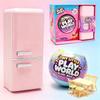 Random Models Box Toy Set Mini Size Pretend Play Set Trendy Mini Fridge Toy  Home Decoration
