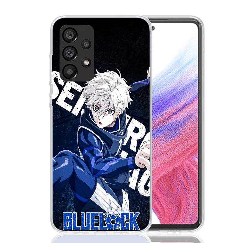 Blue Lock Nagi Seishiro Phone Case for Samsung Galaxy A52 A51 A50S A12 A22 A32 A72 A10S A30S A31 A71 Note 20 Ultra 10 Plus S10 G