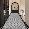 Современный Простой Домашний Коридор Проход Ковер Украшение Лестничный Коврик-Дорожка Длинные Ковры Кухонная Зона Нескользящий Моющийся Изготовленный на Заказ Напольный Коврик