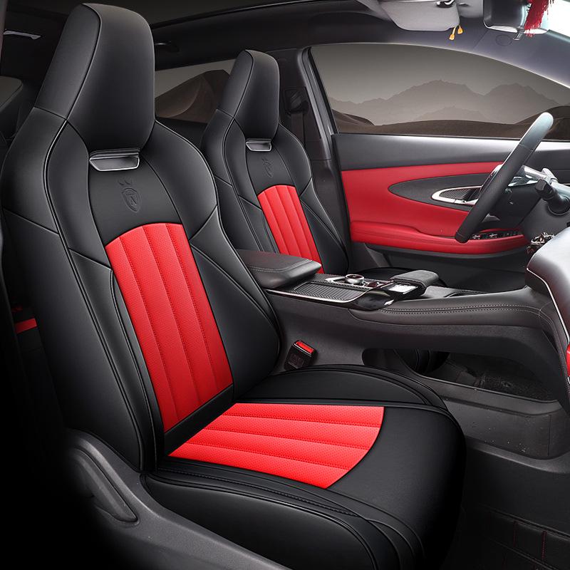 Универсальная износостойкая кожаная подушка на сиденье для Cruze - Всесезонная, Полный охват, Покрытие на 5 сидений