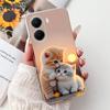 Чехол для Xiaomi Poco X7 Pro 5G Модный Цветочный Королевский Узор Мягкий Силикон Прозрачная Крышка Телефона Для Xiaomi Poco X7 PocoX7 Pro Fundas
