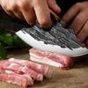 Кованые кухонные ножи Нож для обвалки Нержавеющая сталь Тесак для мяса Нож для рыбы Нож для резки стейка Овощи Нож для фруктов Открывалка для бутылок
