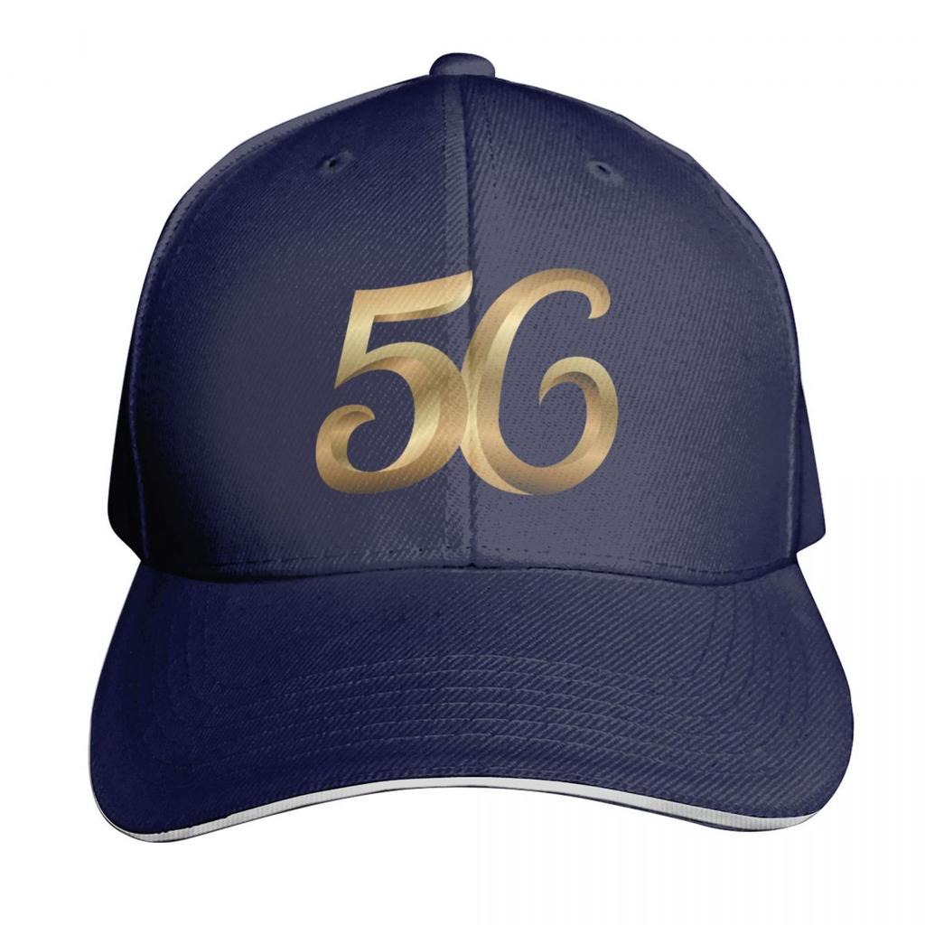 Golden Number Fifty Six Baseball Cap Anime Hat Mountaineering Snapback Cap Beach Hats Unisex Womens