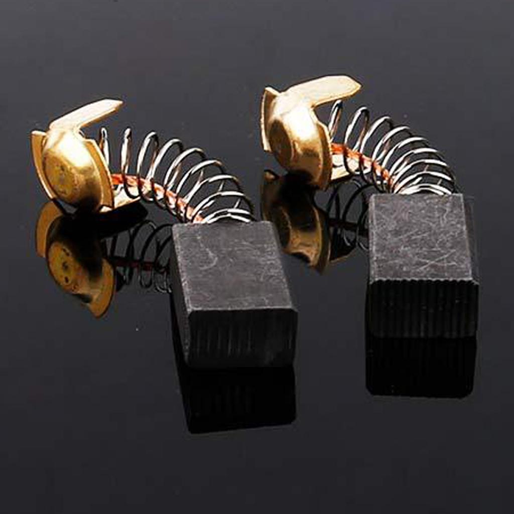 4 шт. Дрель электрическая шлифовальная машина сменная угольная щетка запасная часть для электрического молотка режущий станок угловая шлифовальная машина