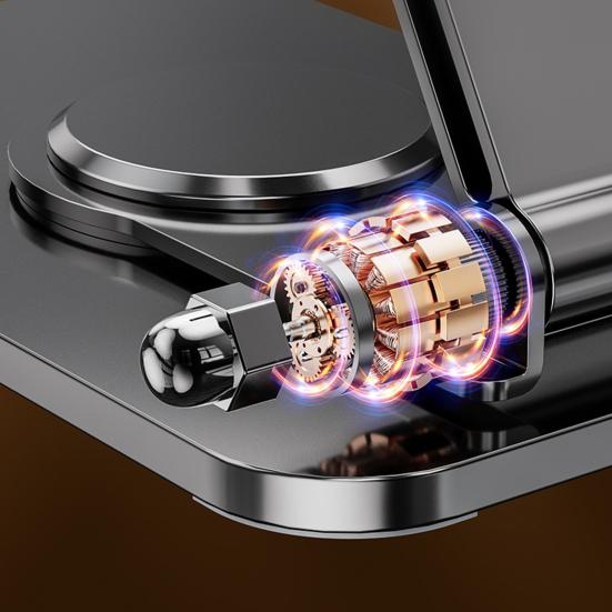 Алюминиевый держатель для мобильного телефона, планшета, вращающаяся на 360 градусов силиконовая основа, стабильная поддержка, складной телефон