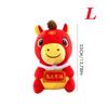 2026 Red Lucky Horse Plush Toy 25/30/35cm New Year Mascot Chinatown Boutique Pony Decor Festival Kid Gift