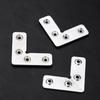90-Degree Aluminum Door Frame Fixing Brackets