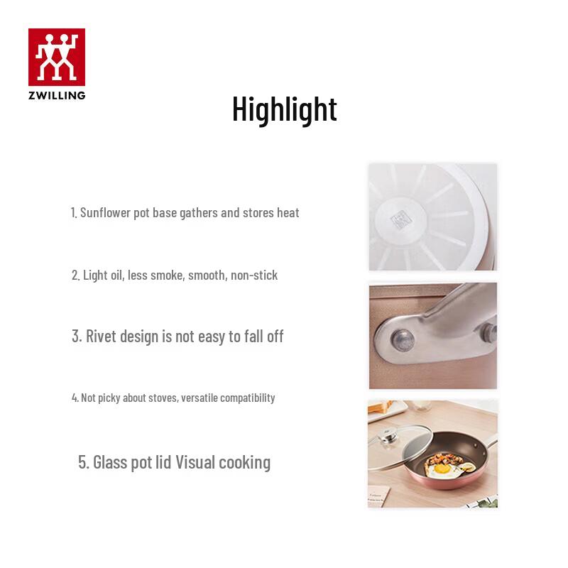 ZWILLING Enjoy Non-stick Wok with Lid