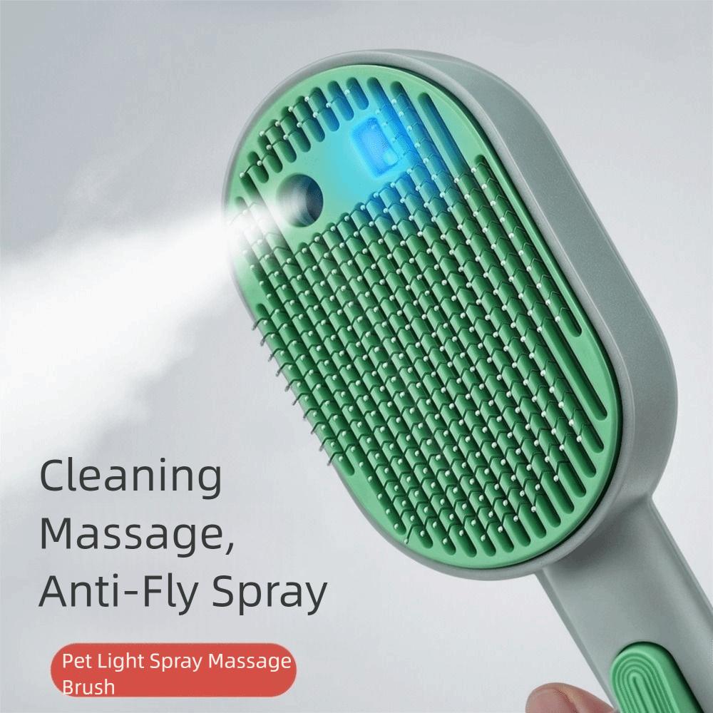 USB Зарядка Спрей для Питомцев Расческа для Волос Портативная Расческа для Чистки Шерсти Питомцев Кошачья Спрей-Щетка Линька