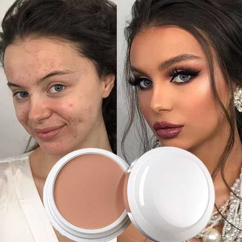Крем-корректор с высокой степенью покрытия Увлажняющий Водостойкий Стойкий Невидимый Поры Темные Пятна Темные Круги Тональный Крем Косметический