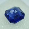 Asscher Cut Natural Royal Blue Sapphire 10 Ct Fabulous Certified Loose Gemstone