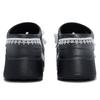 Crocs Siren Clog 811 сделано в Crocs шнуровка шнуровка бант балетный стиль подарочный набор обувь с отверстиями для мужчин и женщин черно-белый серебристый
