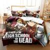 Аниме Сексуальная Девушка Highschool of the Dead Постельное Белье Односпальный Полуторный Двуспальный Евро Кинг Сайз Комплект Постельного Белья Взрослый Детский Спальня Комплекты Пододеяльников