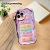Phone Case: 2D flat design suitable for iPhone 18, 17, 16, 15, 14, 13 Pro film protective case, couple style, building block decoration, Christmas and