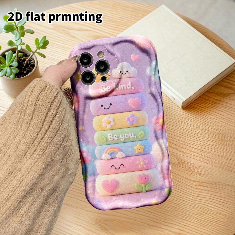 Phone Case: 2D flat design suitable for iPhone 18, 17, 16, 15, 14, 13 Pro film protective case, couple style, building block decoration, Christmas and