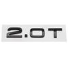 3D ABS Letters Car Styling Rear Trunk Badge 1.8T 2.0T 3.0T Emblem Logo For  Audi A3 A4 A5 A6 A7 A8 Q2 Q3 Q5 Q7 Q8 Car Accessories