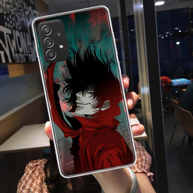 Чехол для телефона Alucard Helsing для Samsung A54 A57 A37 A17 A14 A15 A12 A24 A34 A55 A35 A25 A52S A07 A05S A04S A22 A32 A72 Galaxy Not