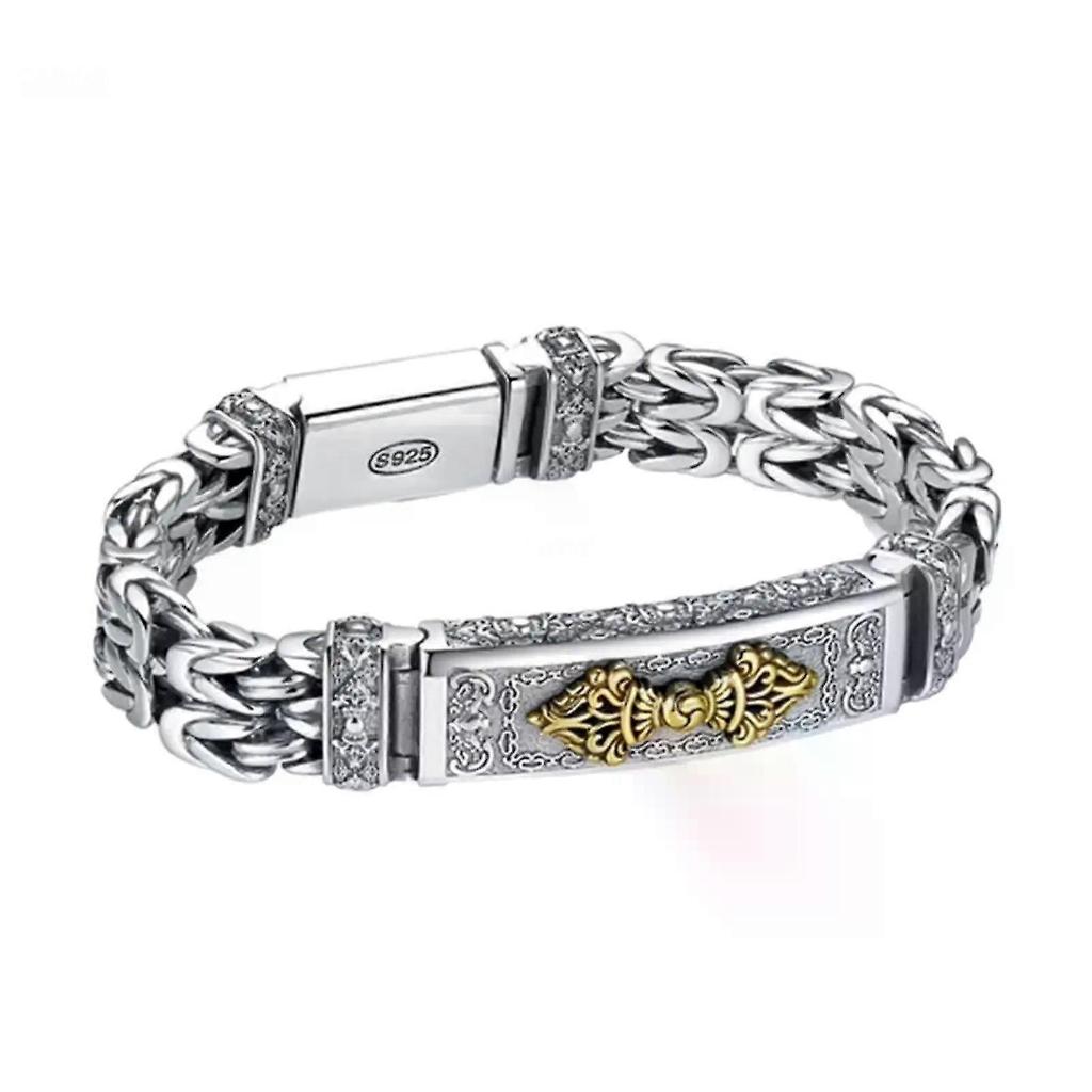 2025 An Pattern Chain Retro Not Allergic Creative Personal Accessories Pestle And Chain Popular Jewelry Popular Boys Jewelry Men